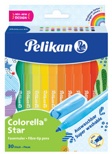 Pelikan Fasermaler colorella star, 30er Kartonetui