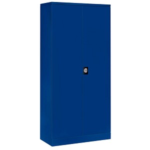 Gürkan Stahlschrank 109923 enzianblau 92,0 x 42,0 x 195,0 cm