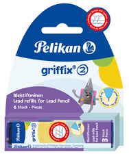 Pelikan griffix Bleistift-Minen, au f Blisterkarte (56960492)