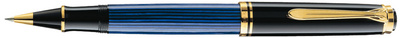 Pelikan Tintenroller "Souverän 800", schwarz/blau