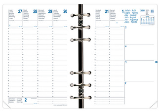 QUO VADIS Recharge pour Compactimer ML, 2024/2025, 17 mois