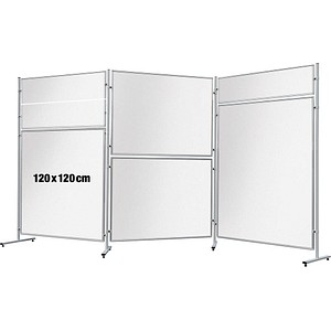 FRANKEN Weißwandtafel f. Stellwandsystem ECO, 1.200x1.200 mm