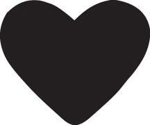 HEYDA Motivstanzer Herz, groß, Fa rbe: blau (57301282)