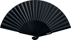 HEYDA Papierfächer, Breite: 460 mm, schwarz