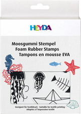 HEYDA Moosgummi Stempel-Set "Maritim"