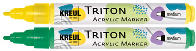 KREUL Acrylmarker TRITON Acrylic Marker, echtgelb hell