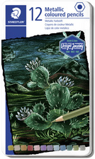 STAEDTLER Metallic-Buntstift Design Journey, 12er Metalletui