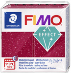 FIMO EFFECT GALAXY Modelliermasse, rot, 57 g
