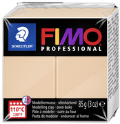 FIMO PROFESSIONAL Modelliermasse, ofenhärtend, cameo, 85 g