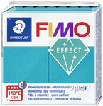 FIMO EFFECT Modelliermasse, türkis-metallic, 57 g