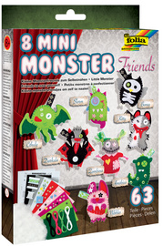 folia Häkelset "Mini Monster Friends