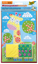 folia Moosgummi-Mosaik "Giraffe", 405 Teile