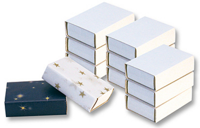 folia Streichholzschachteln, blanko , weiß (57906107)