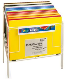 folia Drahtständer aus Metall, 20 Fächer, unbestückt