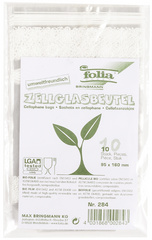 folia Zellglasbeutel Spitzendruck, Maße: (B)180 x (H)300 mm (57906175)