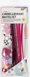 folia Chenilledraht Bastelset UNICORN, 227-teilig