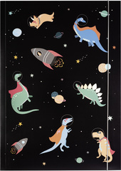 folia Zeichnungsmappe HOTFOIL "Space Dinos", Karton, DIN A3