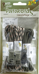 folia Paracord-Set "CAMOUFLAGE", farbig sortiert