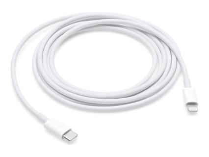 APPLE Lightning-Kabel USB-C männlich zu Lightning männlich