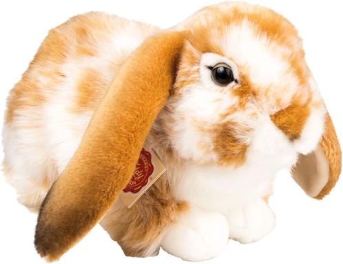 Hase hellbraun-weiß gescheckt, ca. 30cm