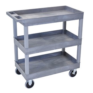 Tischwagen grau 81,0 x 46,0 x 95,0 cm