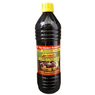 Grillanzünder flüssig | 1 Liter +++Bereits ein kleiner Schluck Grillanzünder kann zu einer lebensbedrohlichen Schädigung der Lunge führen+++
