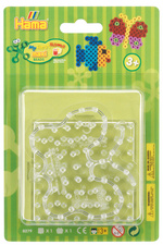 Hama Stiftplatte "Viereck, Schmetterling", im Blister