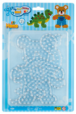 Hama Stiftplatten "Teddybär, Dinosaurier", im Blister