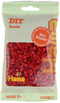 Hama Bügelperlen Bio midi, mittelrot, im Beutel