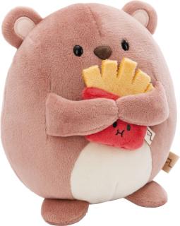 mymochi Bär Nomo m. Pommes, ca. 27cm