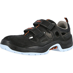 ruNNex® unisex S1 Sicherheitssandalen 5100 TeamStar schwarz Größe 49