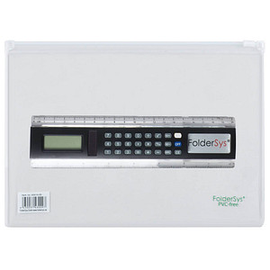 10 FolderSys Gleitverschlussbeutel B5 transparent 0,3 mm