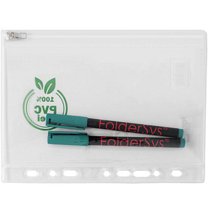 10 FolderSys Gleitverschlussbeutel A5 transparent 0,3 mm