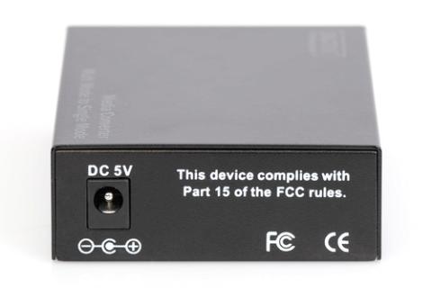 DIGITUS Gigabit Multimode zu Singlemode Medien Konverter SFP zu SFP 155Mbps 1.2