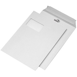 MAILmedia Versandtaschen Securitex DIN C4 mit Fenster weiß 100 St.