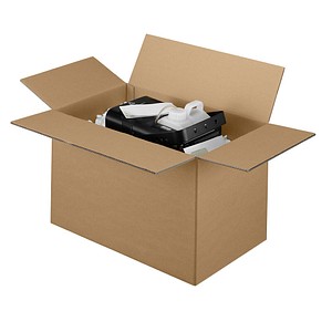 20 Nestler Wellpapp-Faltkartons 2-wellig braun 61,3 x 36,3 x 37,8 cm Außenmaß