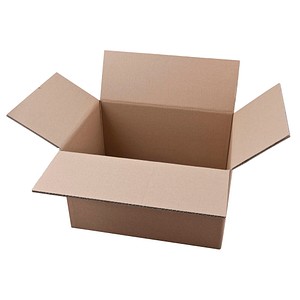 20 Nestler Wellpapp-Faltkartons 2-wellig braun 44,3 x 32,3 x 27,8 cm Außenmaß