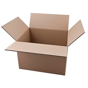 20 Nestler Wellpapp-Faltkartons 2-wellig braun 46,3 x 36,3 x 32,8 cm Außenmaß