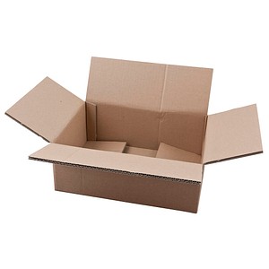 20 Nestler Wellpapp-Faltkartons 2-wellig braun 36,3 x 26,3 x 14,8 cm Außenmaß