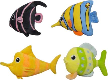 Plüsch Fische Glow in the Dark,16cm,Disp