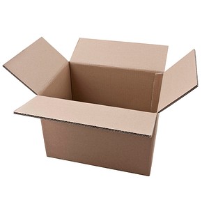 20 Nestler Wellpapp-Faltkartons 2-wellig braun 39,3 x 28,8 x 27,8 cm Außenmaß