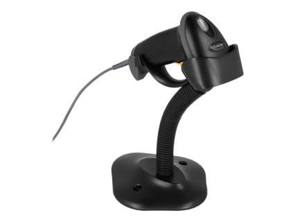DELOCK Indusrie Barcode Scanner 1D mit Kabel und Halterung