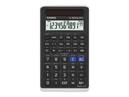 CASIO Taschenrechner FX-82 Solar II Casio FX-82 SOLAR II Schwarz