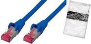 shiverpeaks Patchkabel S/FTP Cat.6aPIMF blau 0,25 m