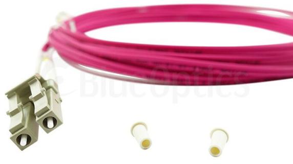 CBO BlueOptics LWL Patchkabel LC / LC MM OM4 magenta 7,5m