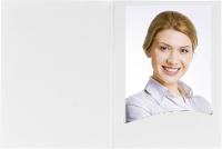 DAIBER 1x100 Daiber Passbildmappen Profi-Line bis 7x10 cm weiß (14031)