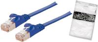 SHIVERPEAKS U/FTP - Cat.7 Rohkabel - slim - 1.0m - RJ-45 - RJ-45 - Gold - Cat.7