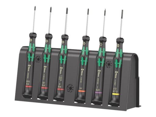 WERA Elektronik- u. Feinmechanik Schraubendreher-Set 6teilig