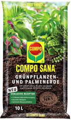 COMPO SANA Grünpflanzen- und Palmenerde, 10 Liter