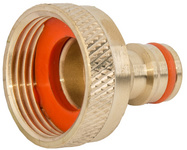 Bradas Hahnstück mit Innengewinde 3/4", aus Messing